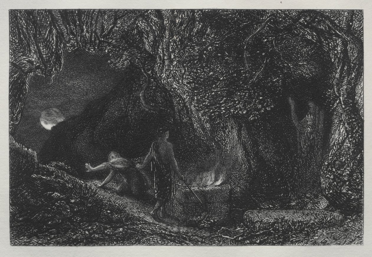 The Sepulchre by Samuel Palmer