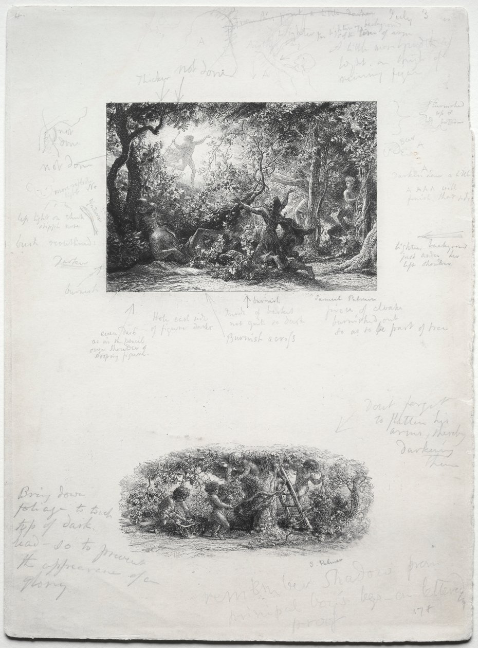 The Vine by Samuel Palmer