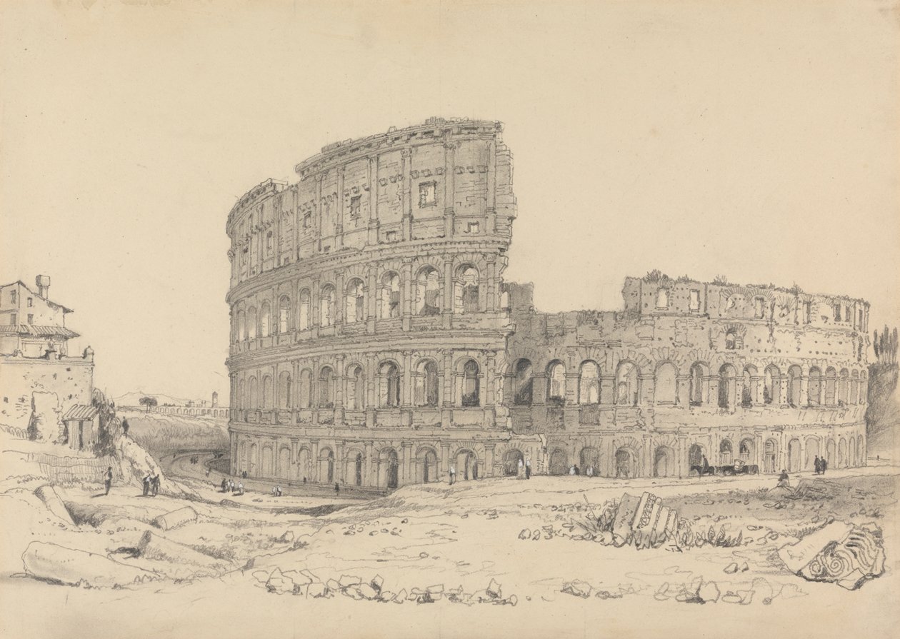 The Colosseum, Rome by Samuel Prout