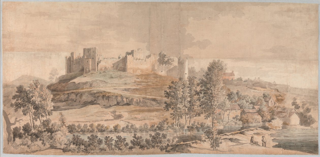 Ludlow Castle by Samuel Scott
