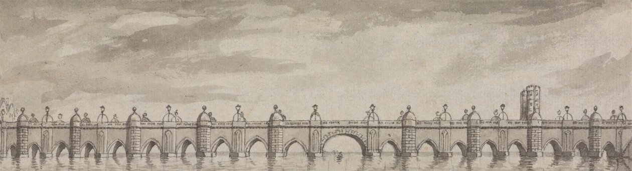 London Bridge by Samuel Wale