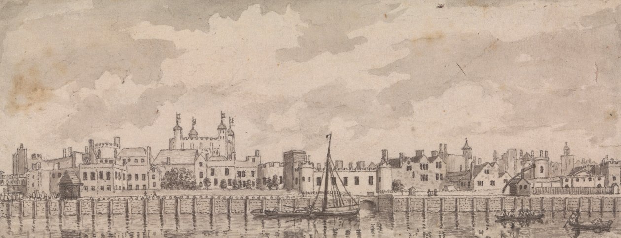 The Tower of London by Samuel Wale