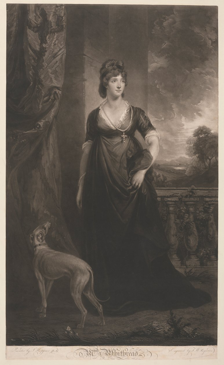 Mrs. Whitbread by Samuel William Reynolds
