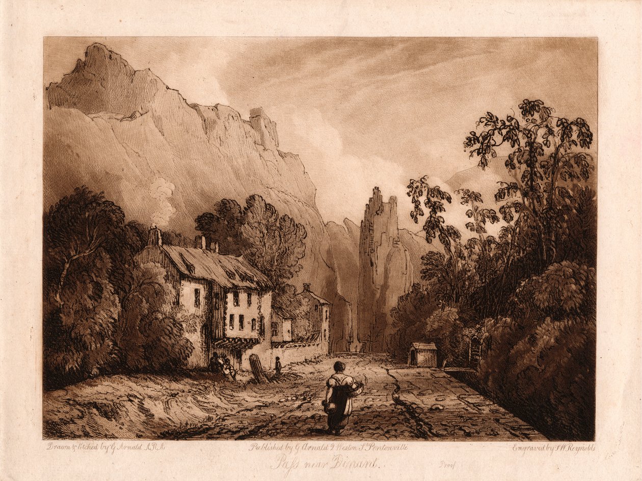 Pass near Dinant by Samuel William Reynolds