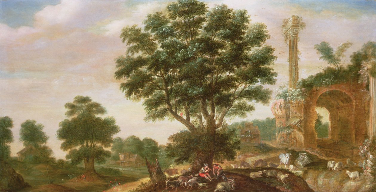 Mercury and Argus by Samuel van den Hecken