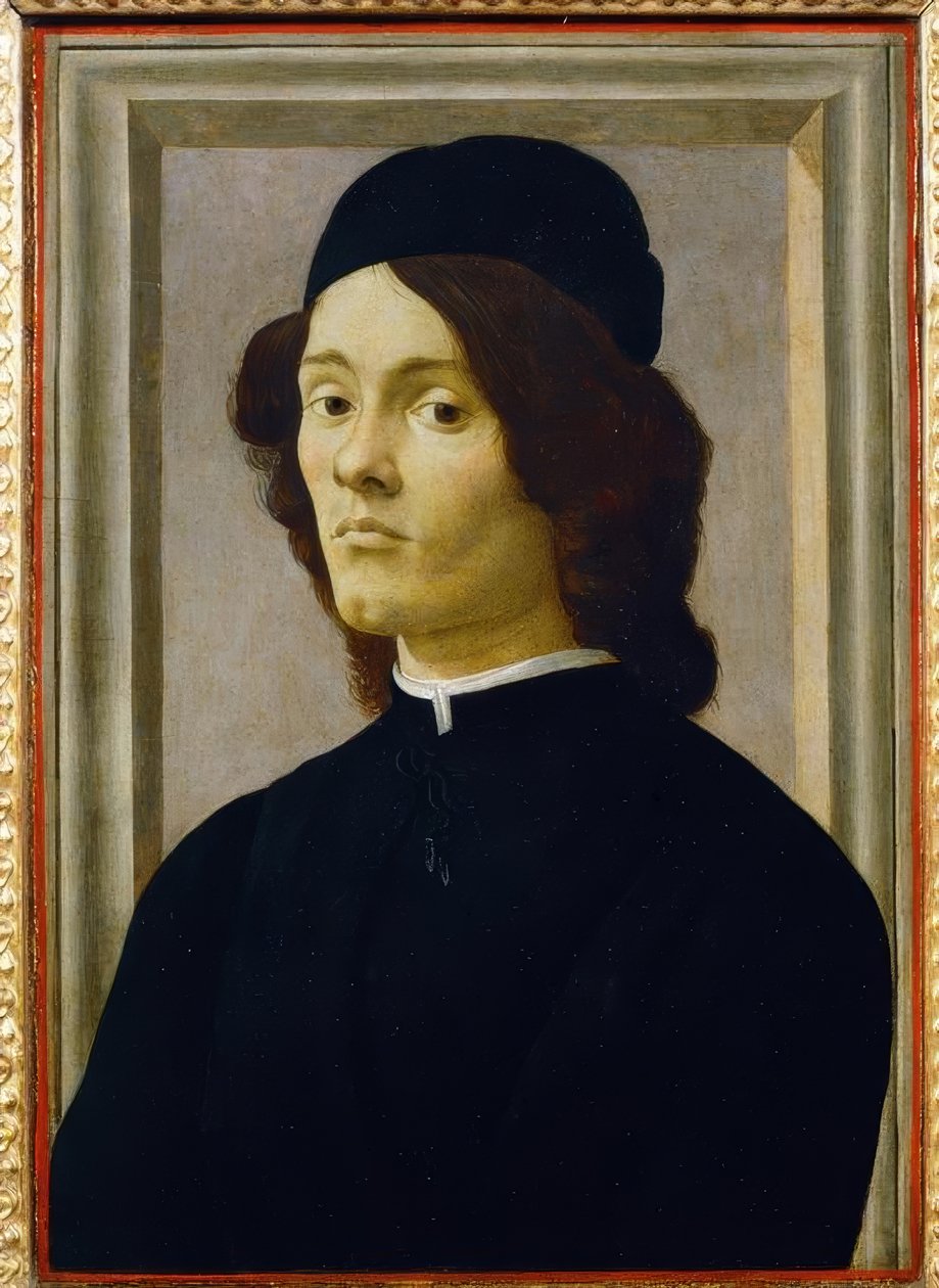 Portrait of a Young Man by Sandro Botticelli