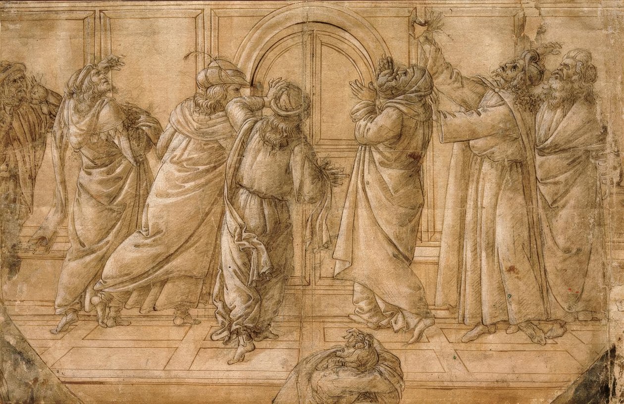 The Jews at Pentecost by Sandro Botticelli