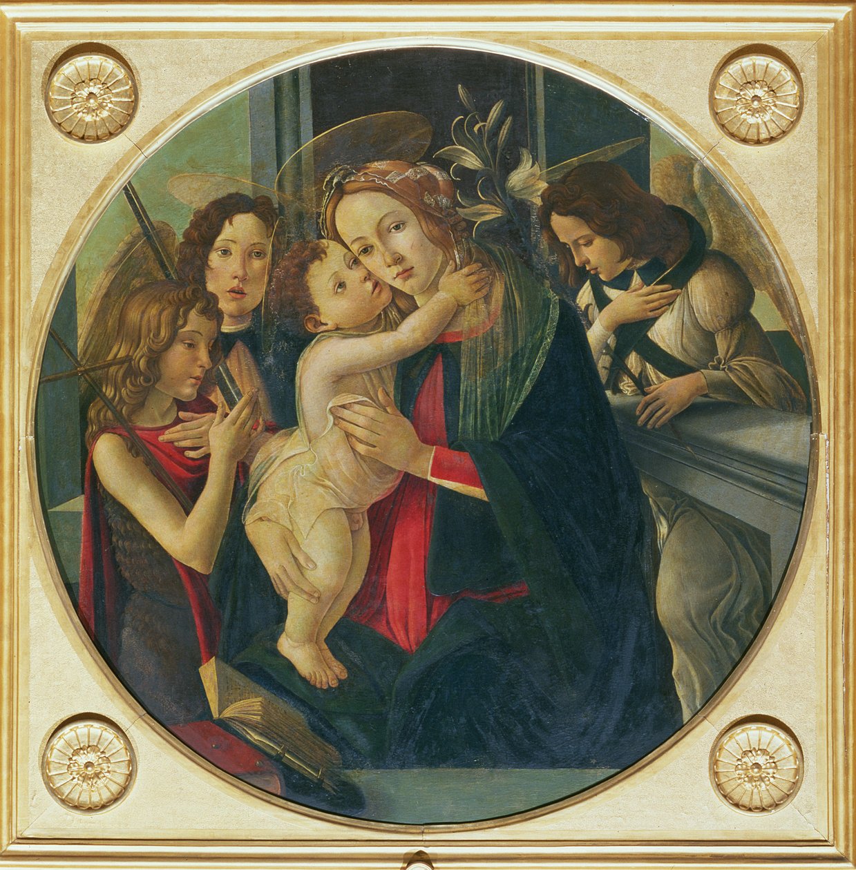 Madonna and Child with St. John the Baptist by Sandro Botticelli
