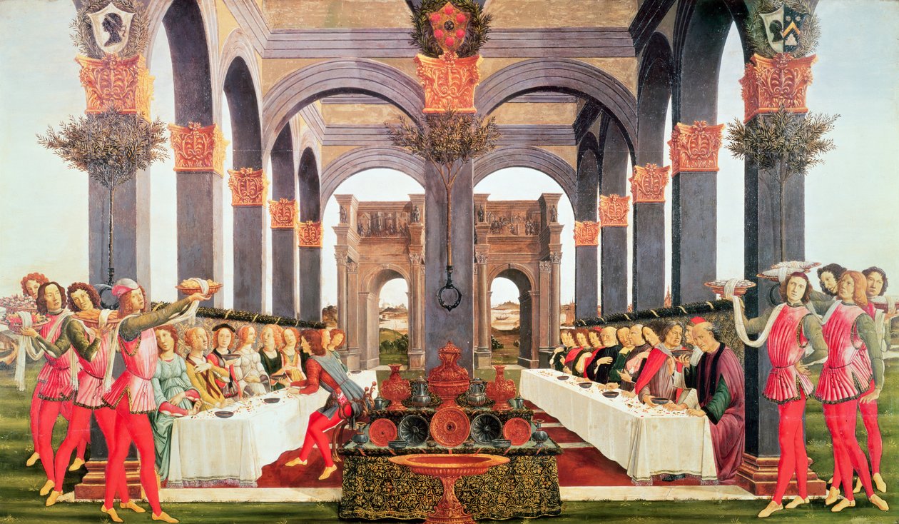 The Wedding Feast by Sandro Botticelli