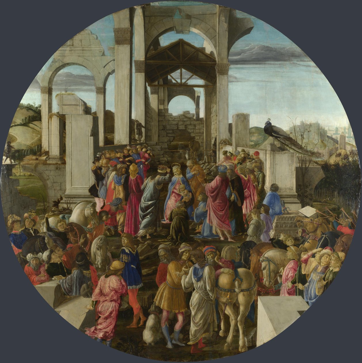Adoration of the Magi by Sandro Botticelli