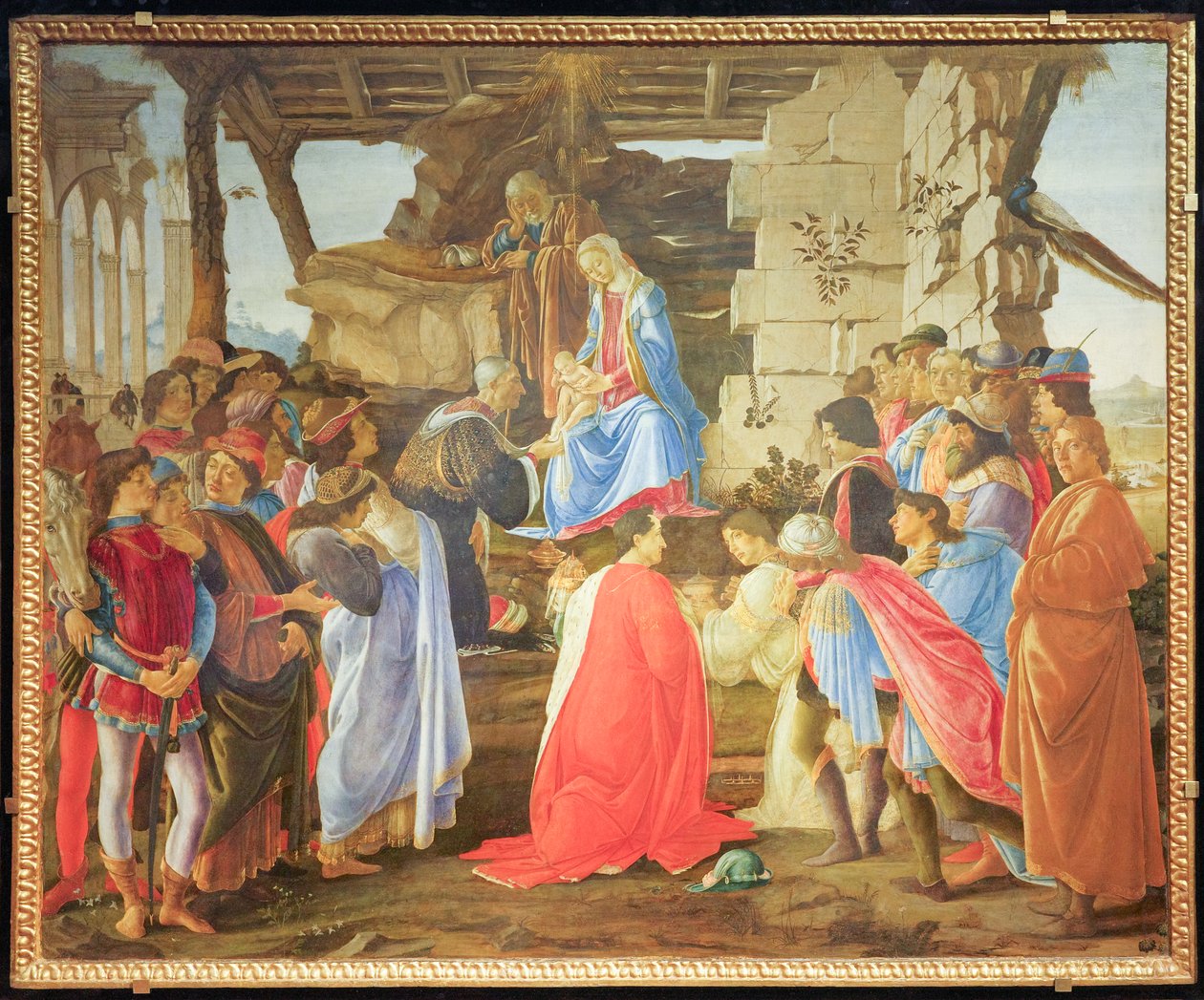 Adoration of the Magi by Sandro Botticelli