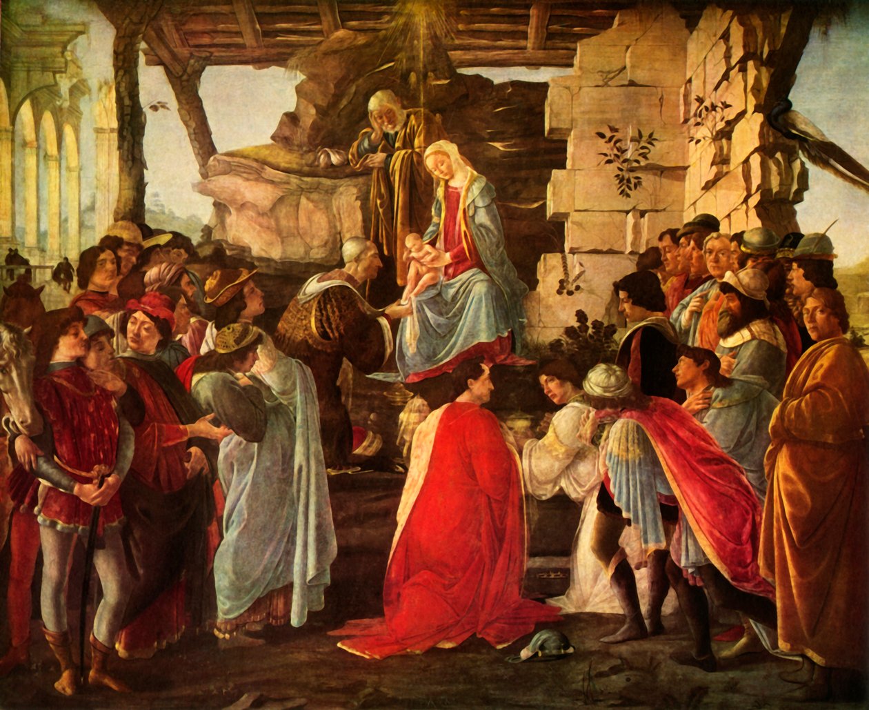 Adoration of the Magi by Sandro Botticelli