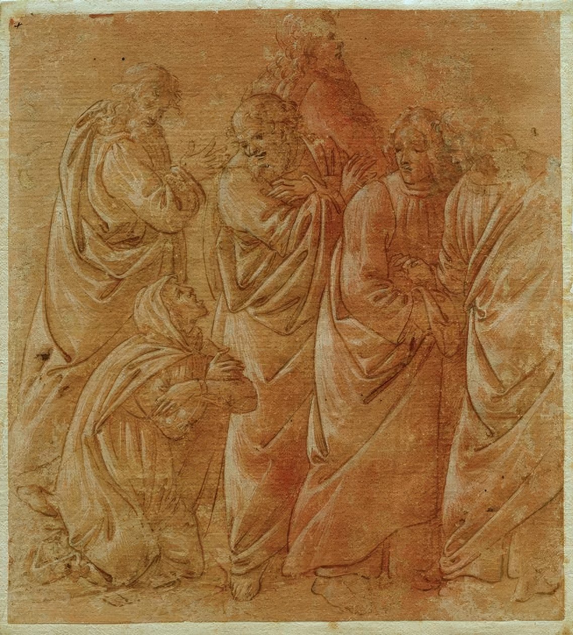 The Woman from Canaan by Sandro Botticelli