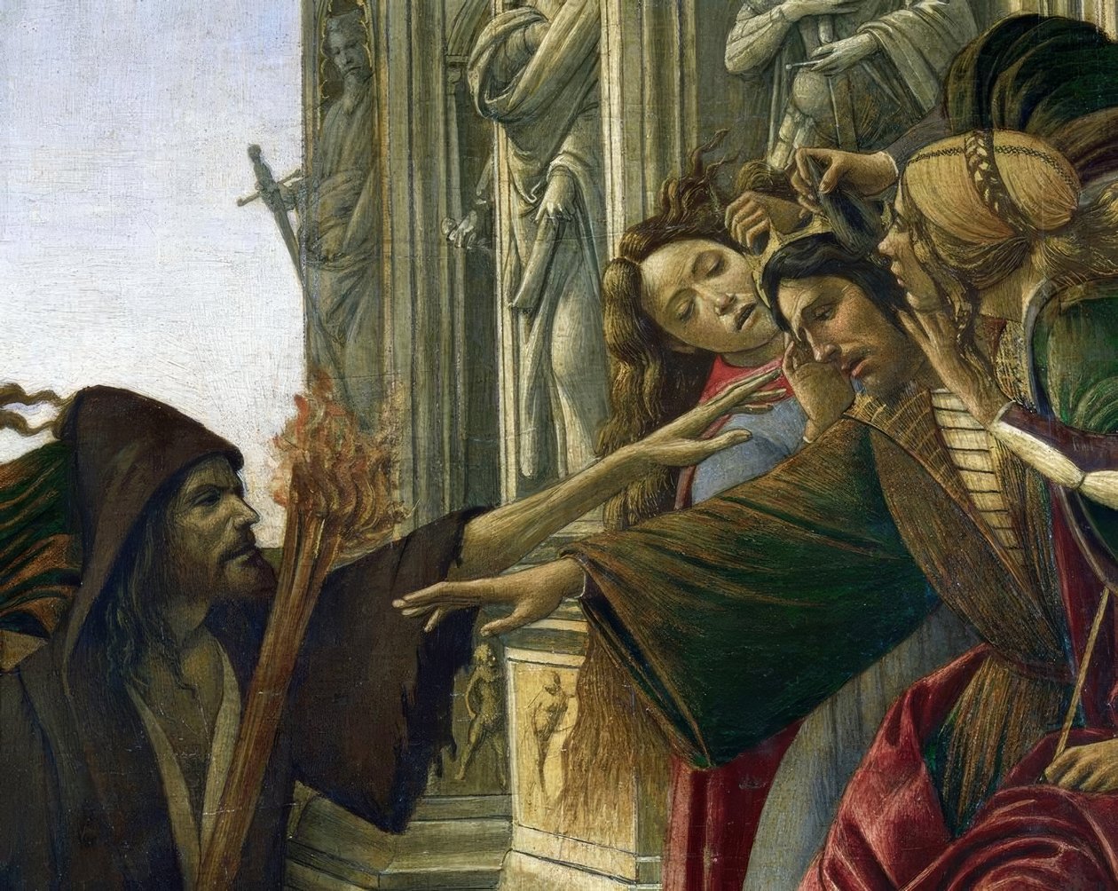 The Calumny of Apelles by Sandro Botticelli