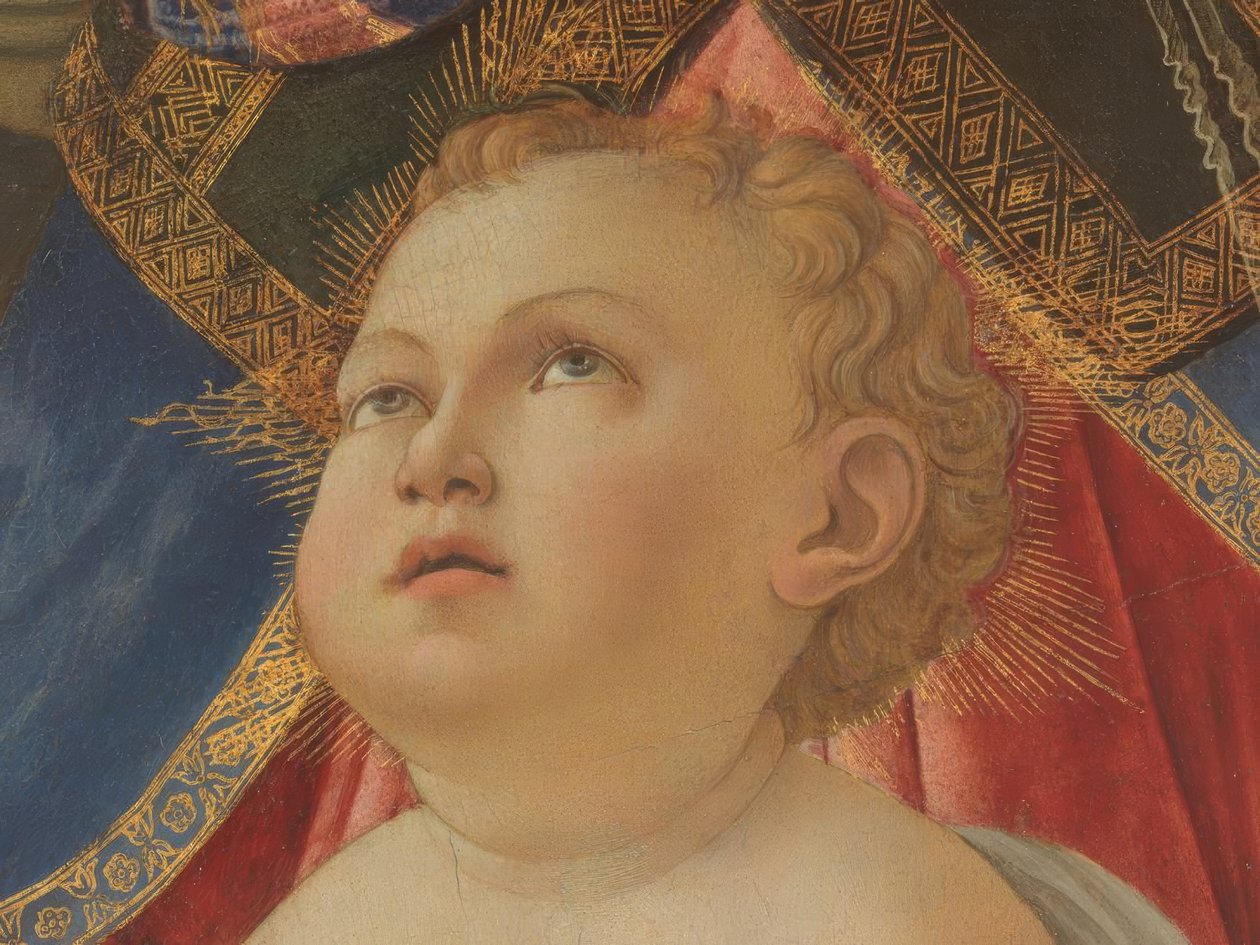 Mary with Child and Five Angels by Sandro Botticelli