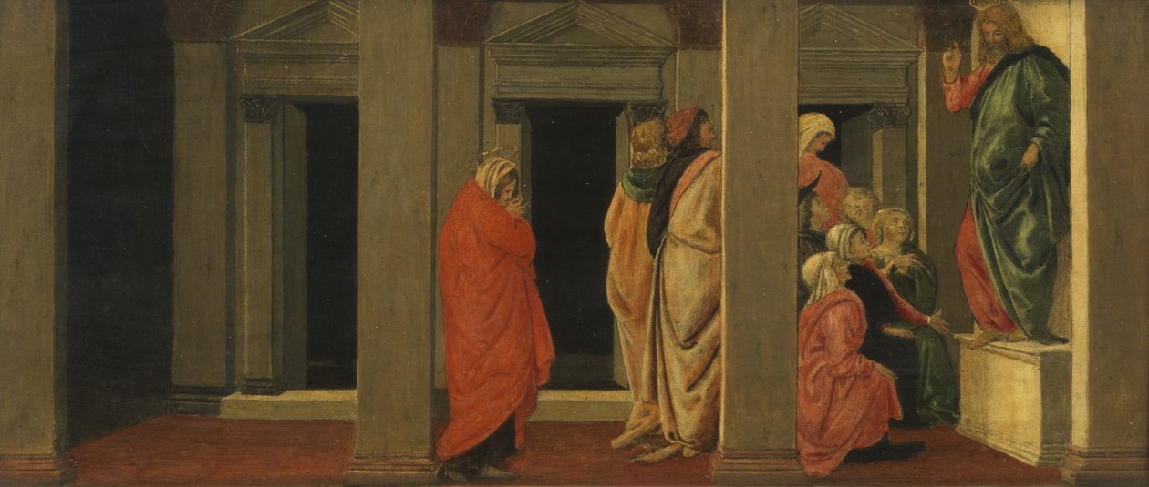 Scenes from the life of Mary Magdalene by Sandro Botticelli