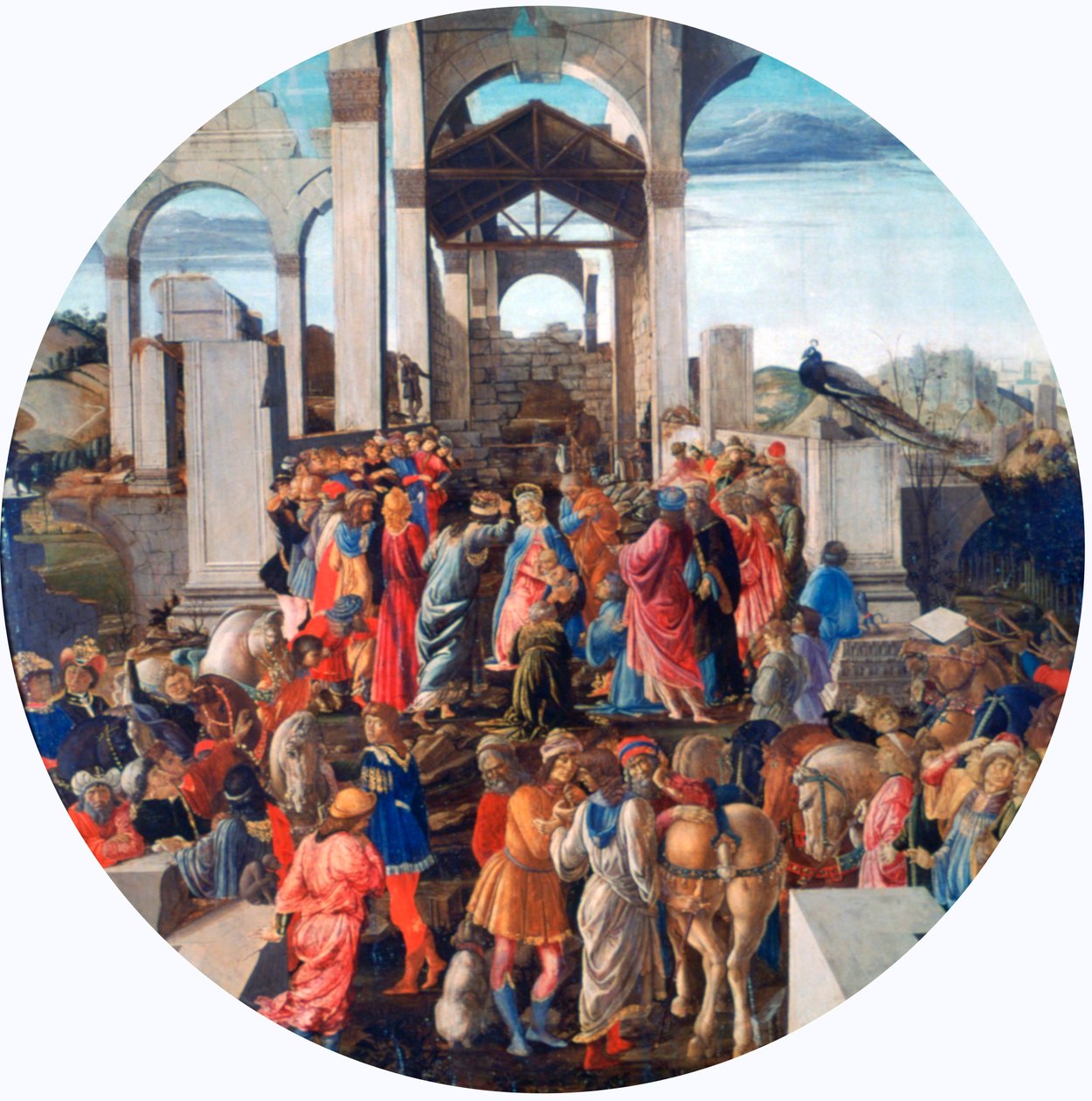 The Adoration of the Kings by Sandro Botticelli