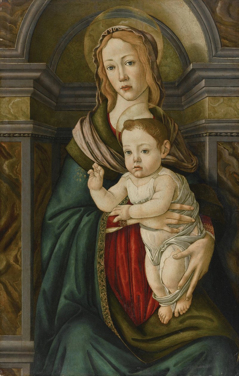 The Madonna and Child by Sandro Botticelli