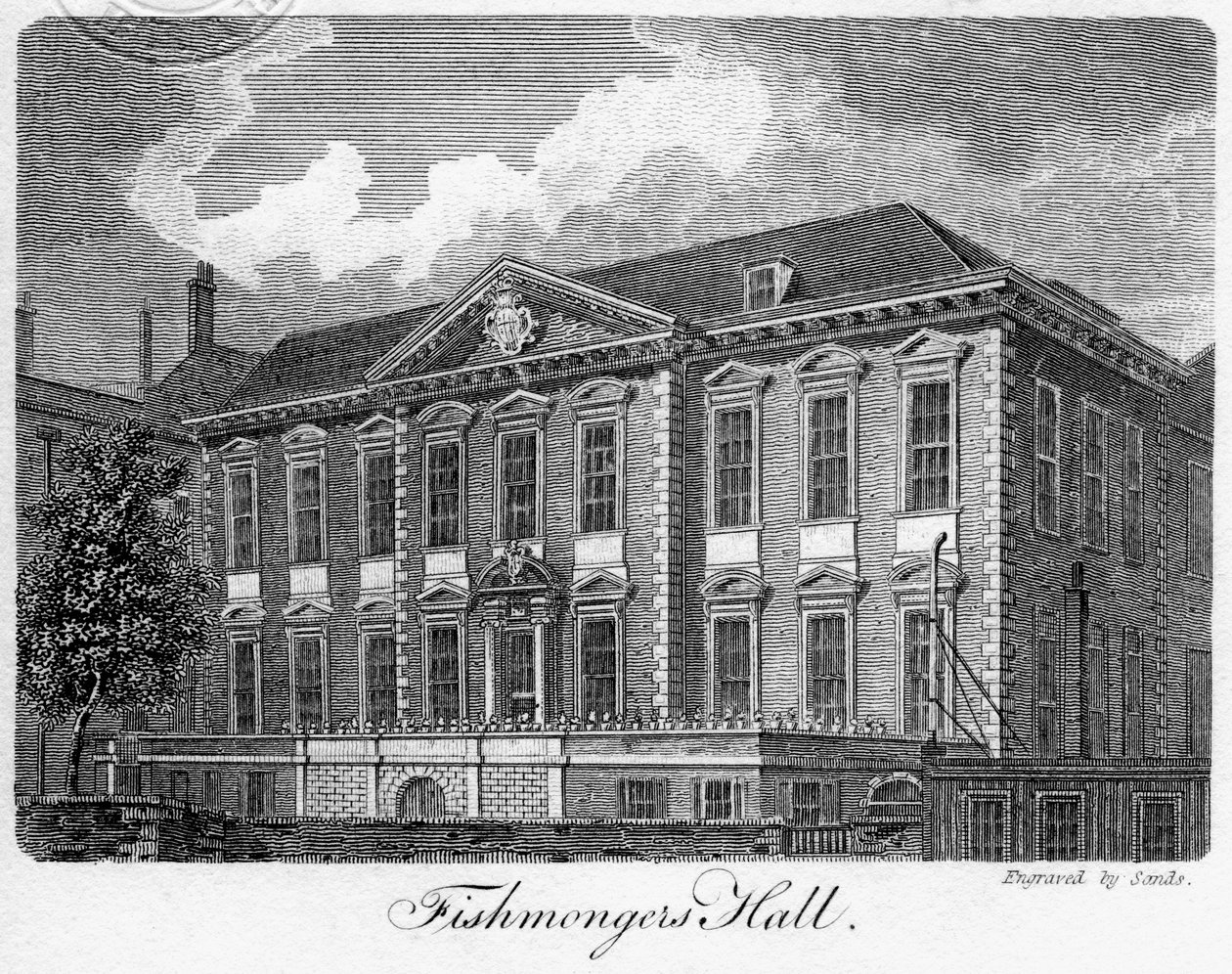 Fishmongers Hall, City of London by Sands