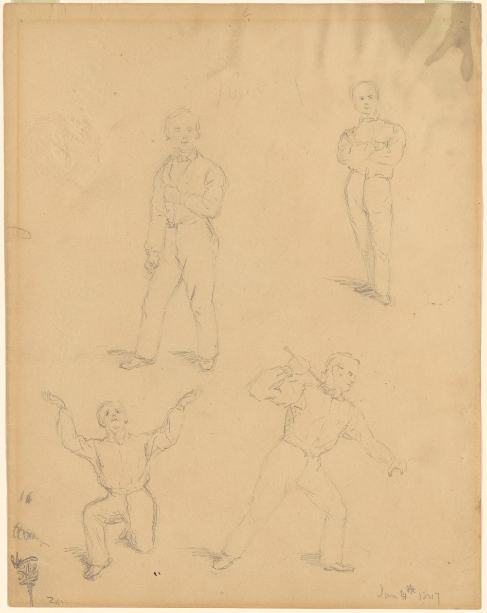 Studies of Men by Sanford Robinson Gifford