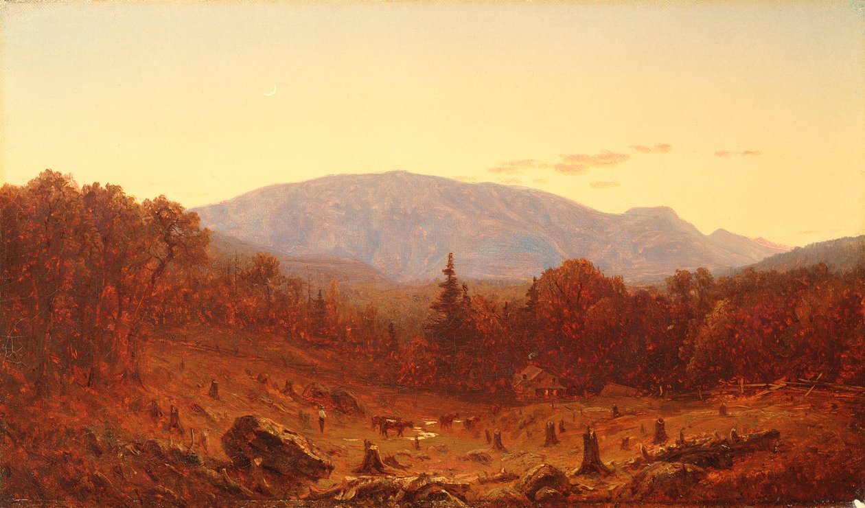 Twilight on Hunter Mountain by Sanford Robinson Gifford