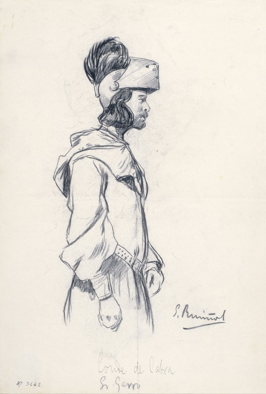 Count of Cabra. Mr. Garro by Santiago Rusiñol