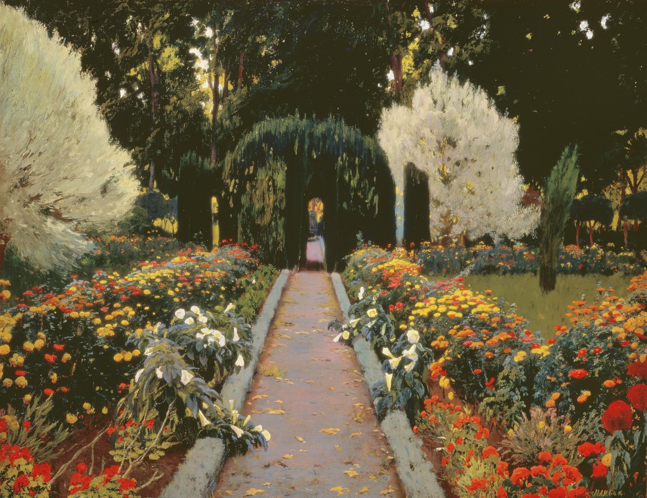 Glorieta II (The Garden at Aranjuez. Arbor II), 1907 by Santiago Rusiñol