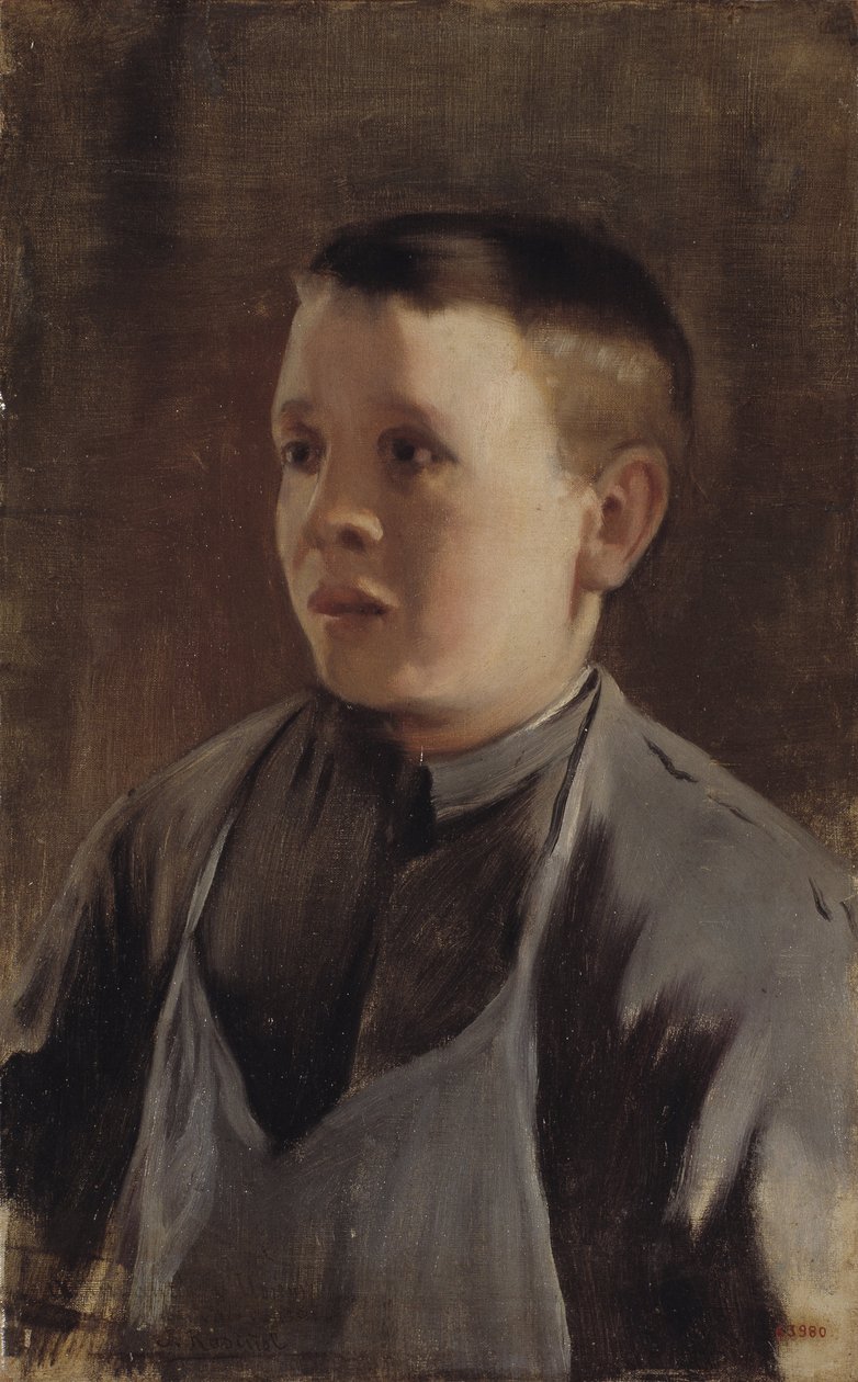 Portrait of a Boy by Santiago Rusiñol