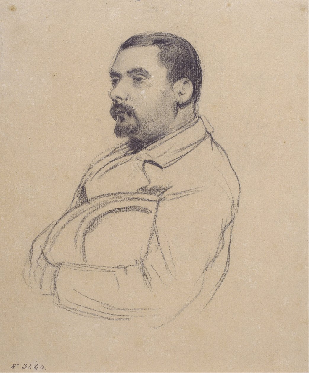 Portrait of a Man by Santiago Rusiñol