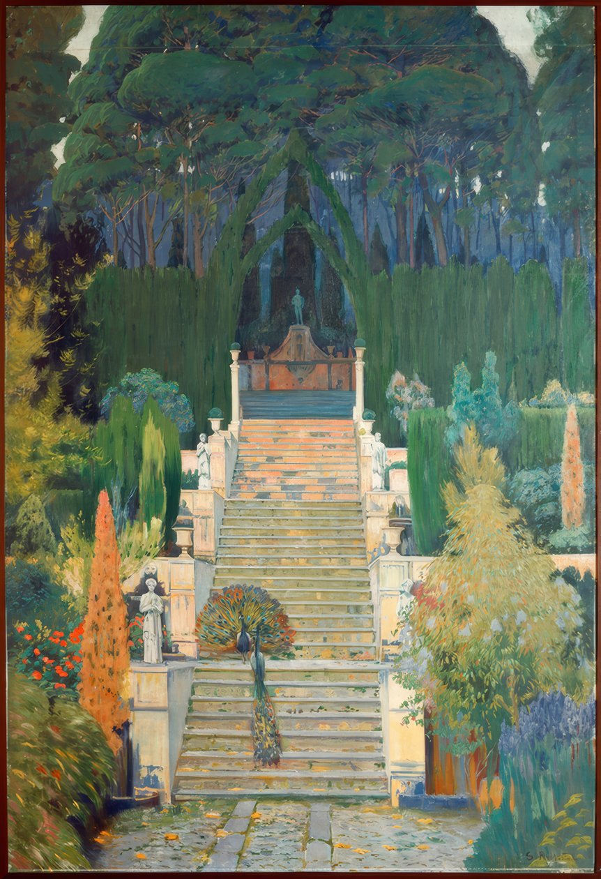 Noble Garden. Raixa II by Santiago Rusiñol