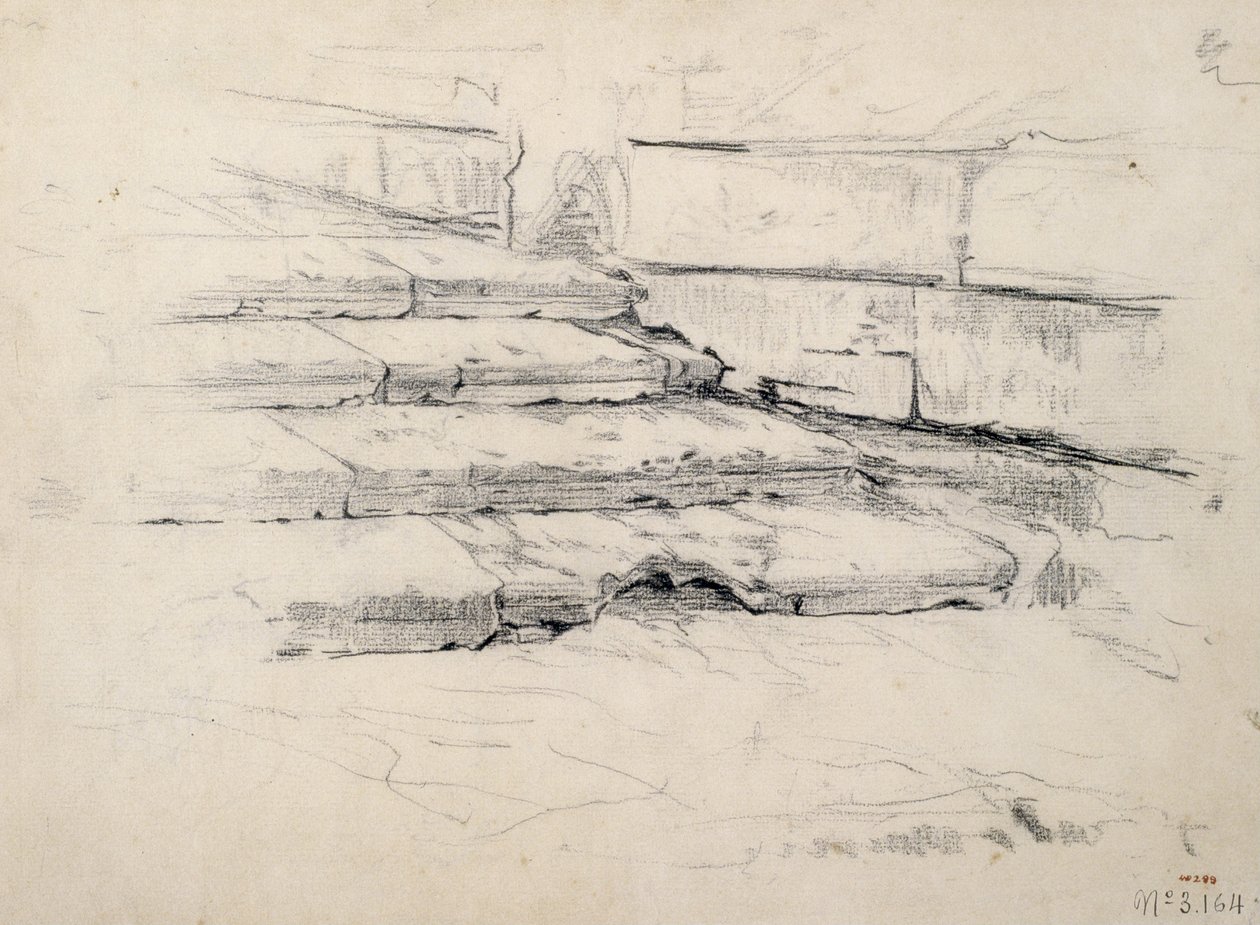 Study of Steps by Santiago Rusiñol