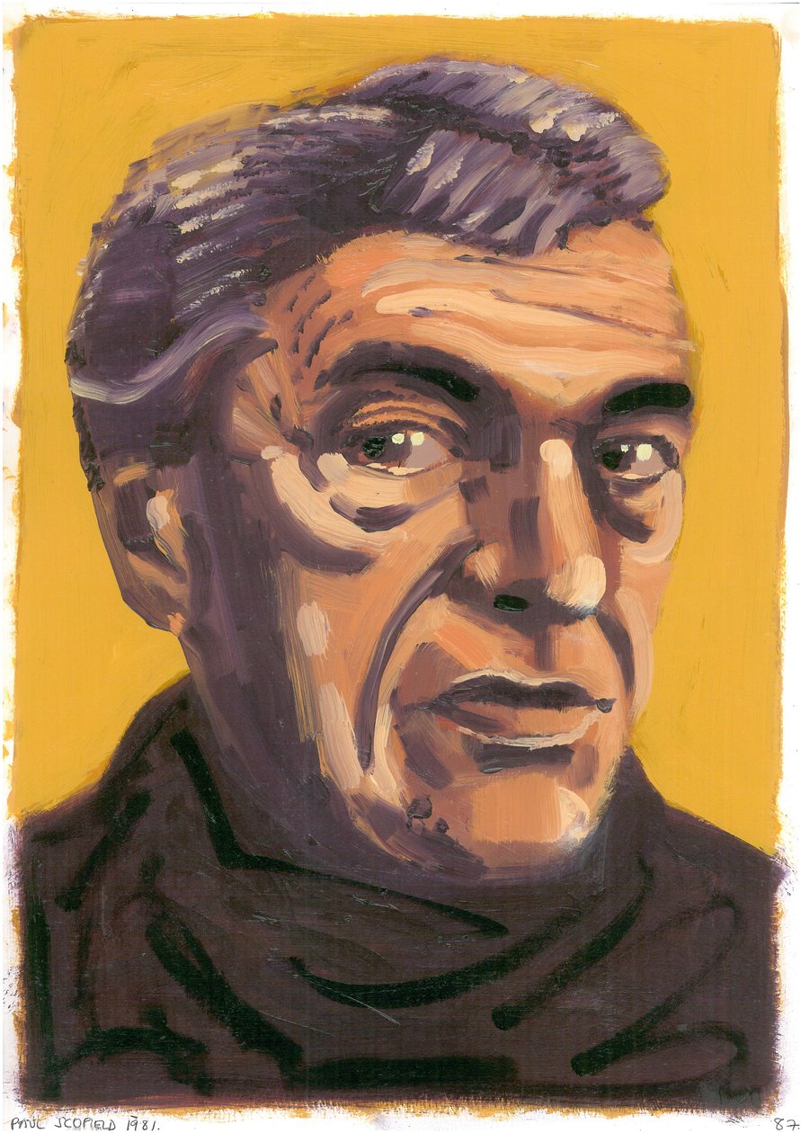 Paul Scofield by Sara Hayward