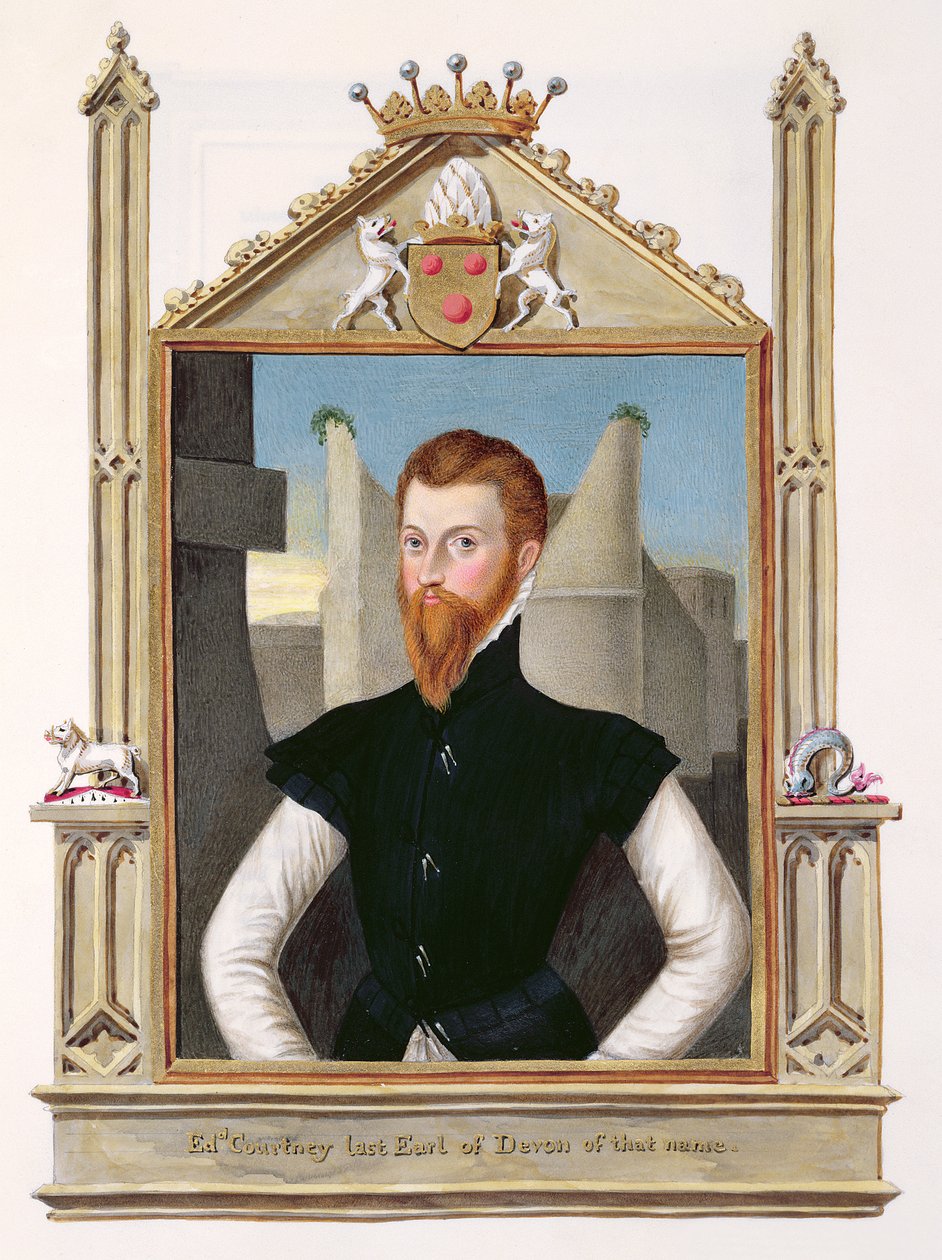 Portrait of Edward Courtenay, Last Earl of Devonshire from 