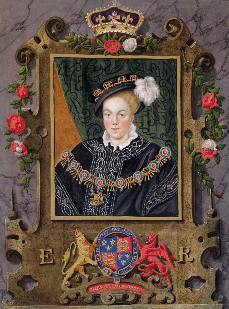 Portrait of Edward VI, King of England, aged about 14 from 