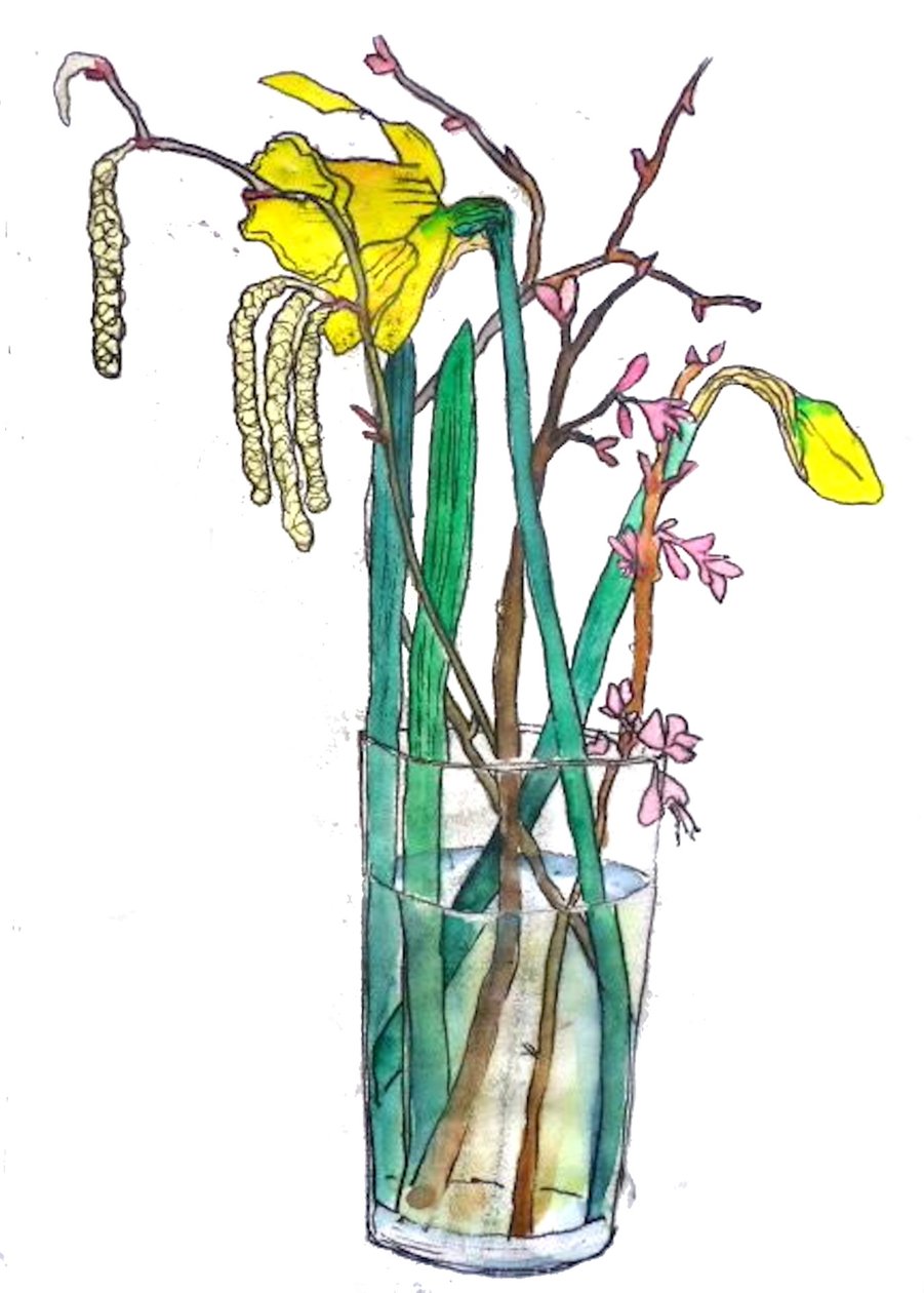 Daffodils by Sarah Thompson Engels