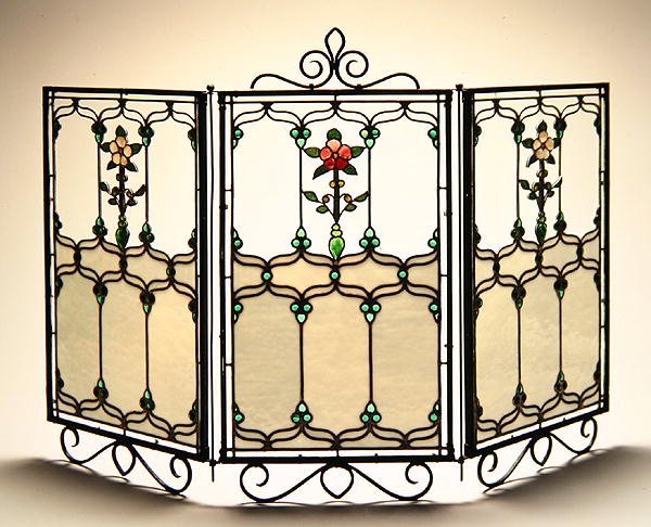 Fire screen, from Boston by Sarah Wyman Whitman