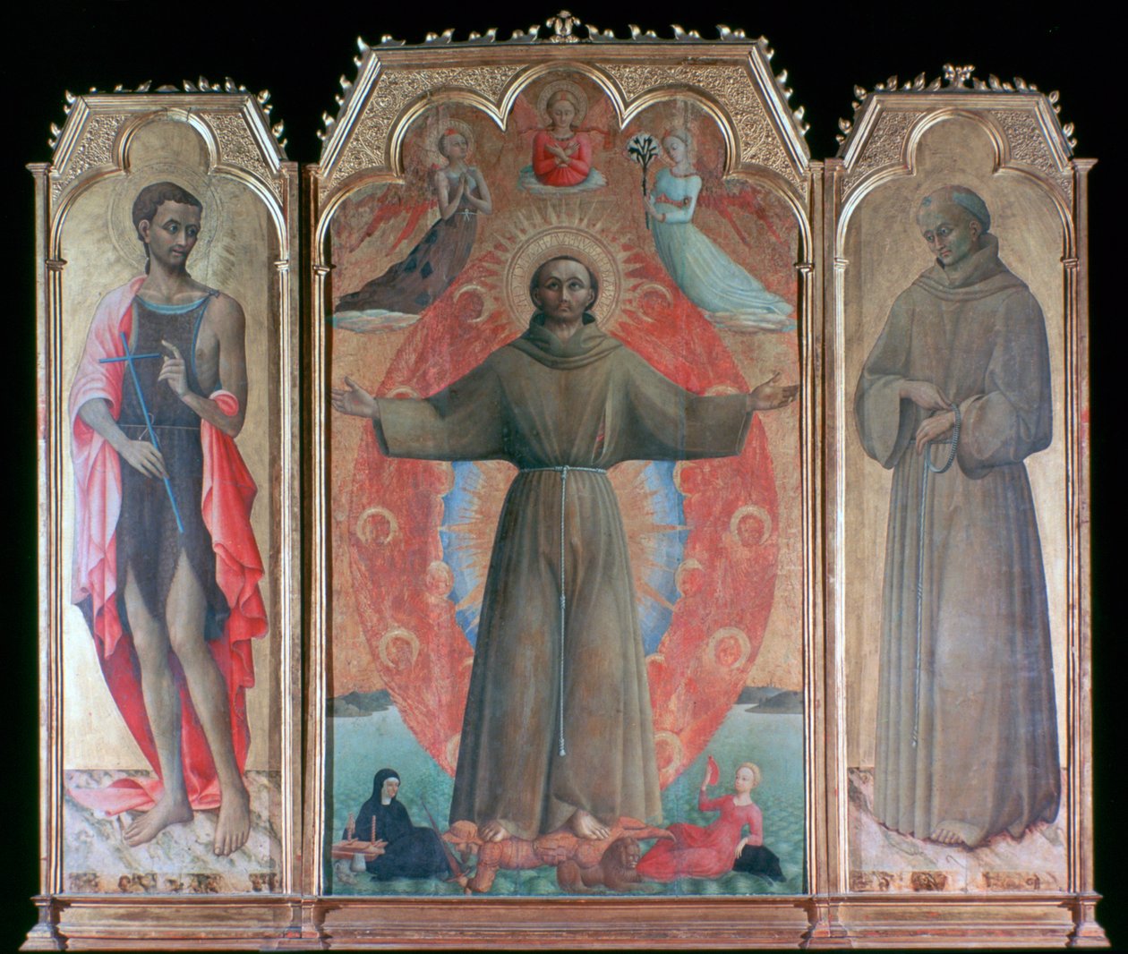 The Ecstasy of St Francis, 1437-1444 by Sassetta