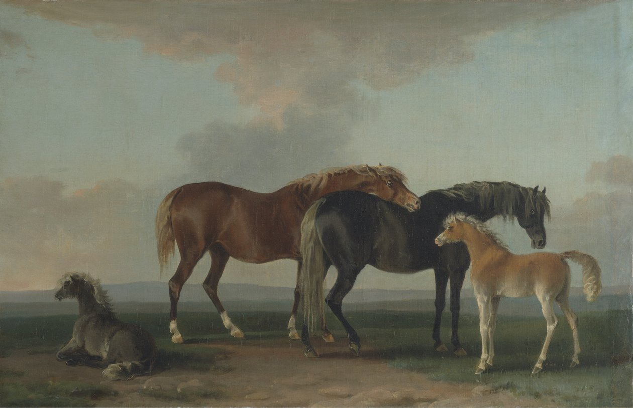 Mares and Foals by Sawrey Gilpin