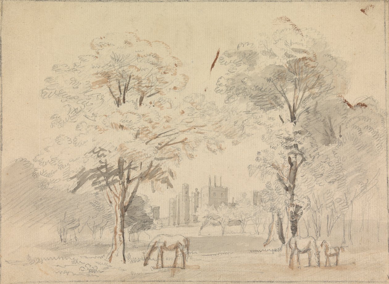 Windsor Castle by Sawrey Gilpin