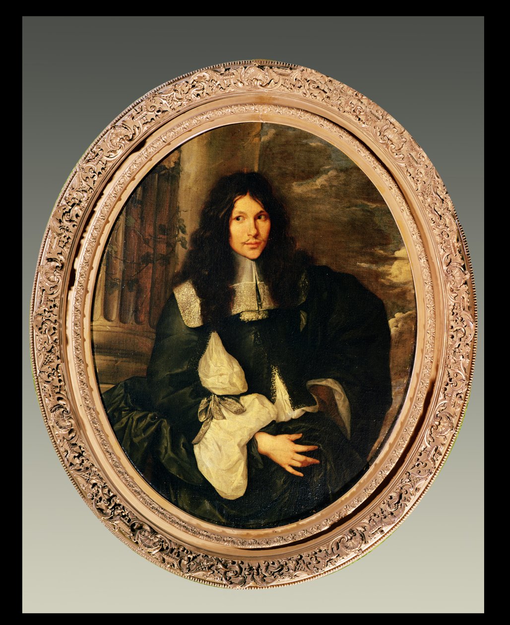 Portrait of an Unknown Man by Sébastien Bourdon