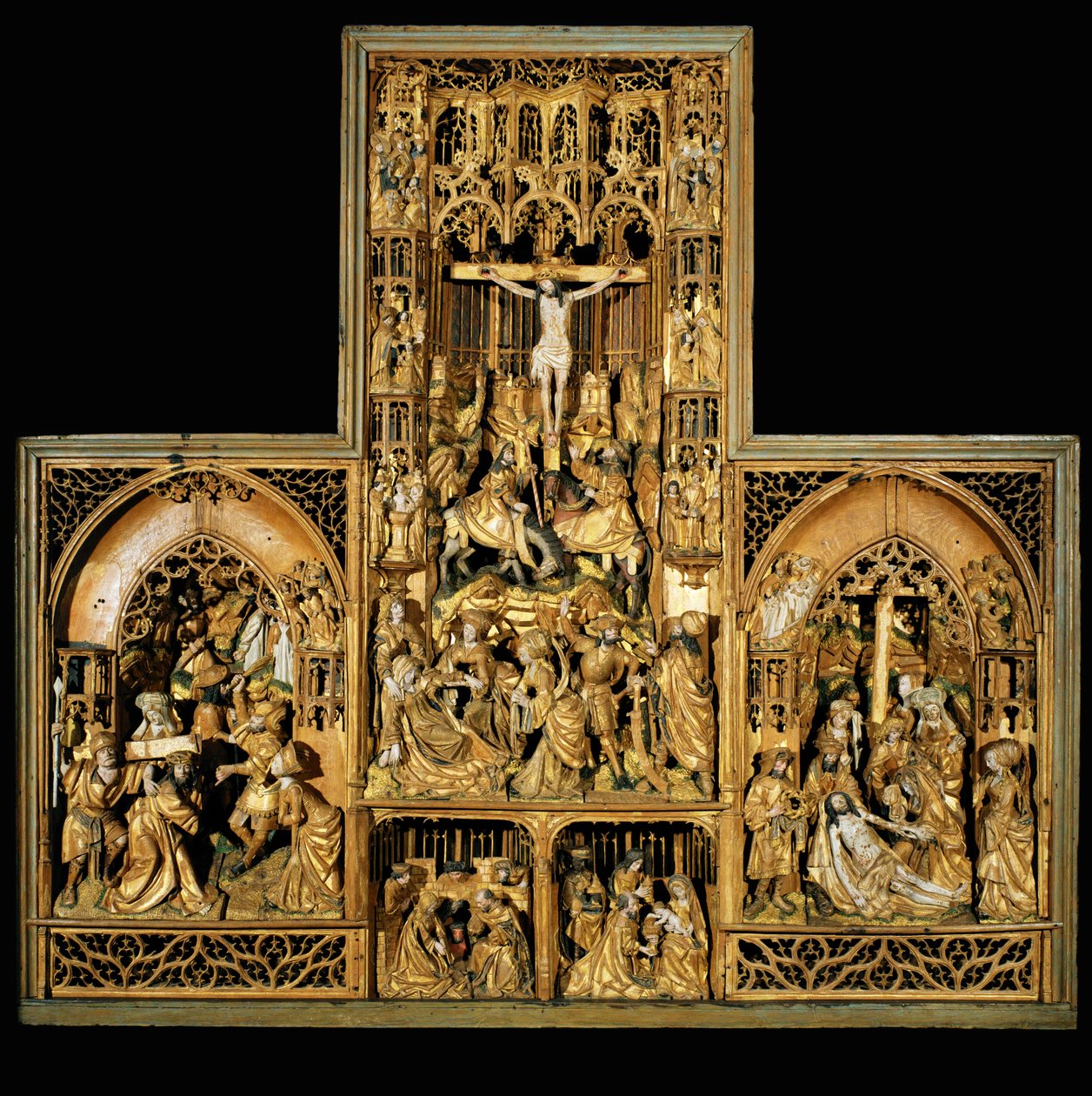 Altar of the Passion, c.1500-10 by School Antwerp