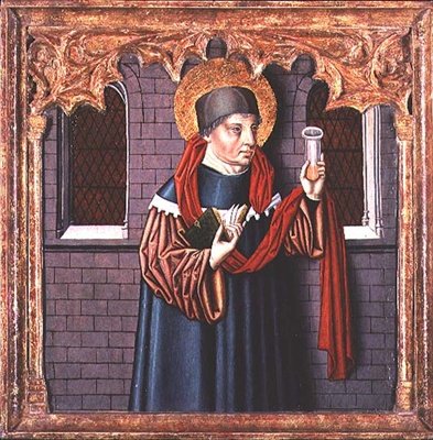 St. Cosmas (Patron Saint of Doctors) by School Catalan