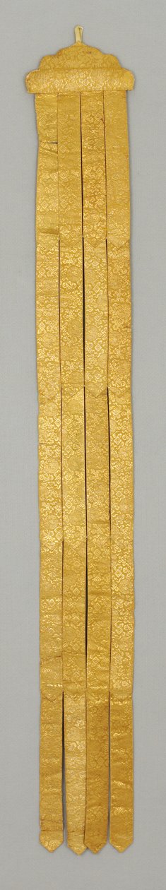 Banderole/Temple Hanging, c.18th Century by School Chinese