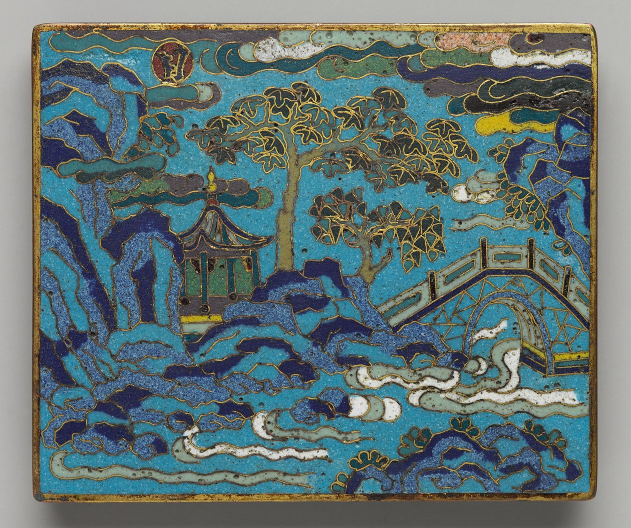 Miniature Table Screen by School Chinese