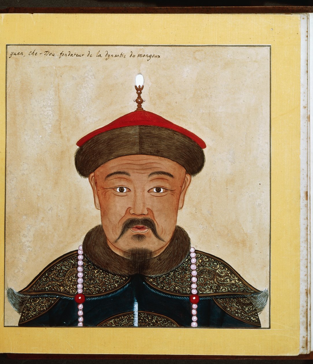 The Great Kublai Khan (1215-1294) by School Chinese