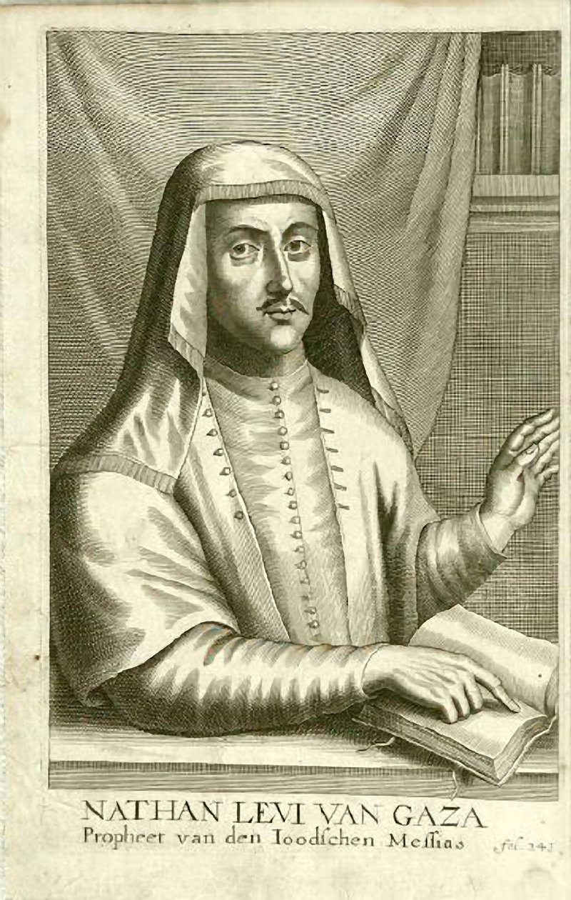 Nathan of Gaza (engraving) by School Dutch