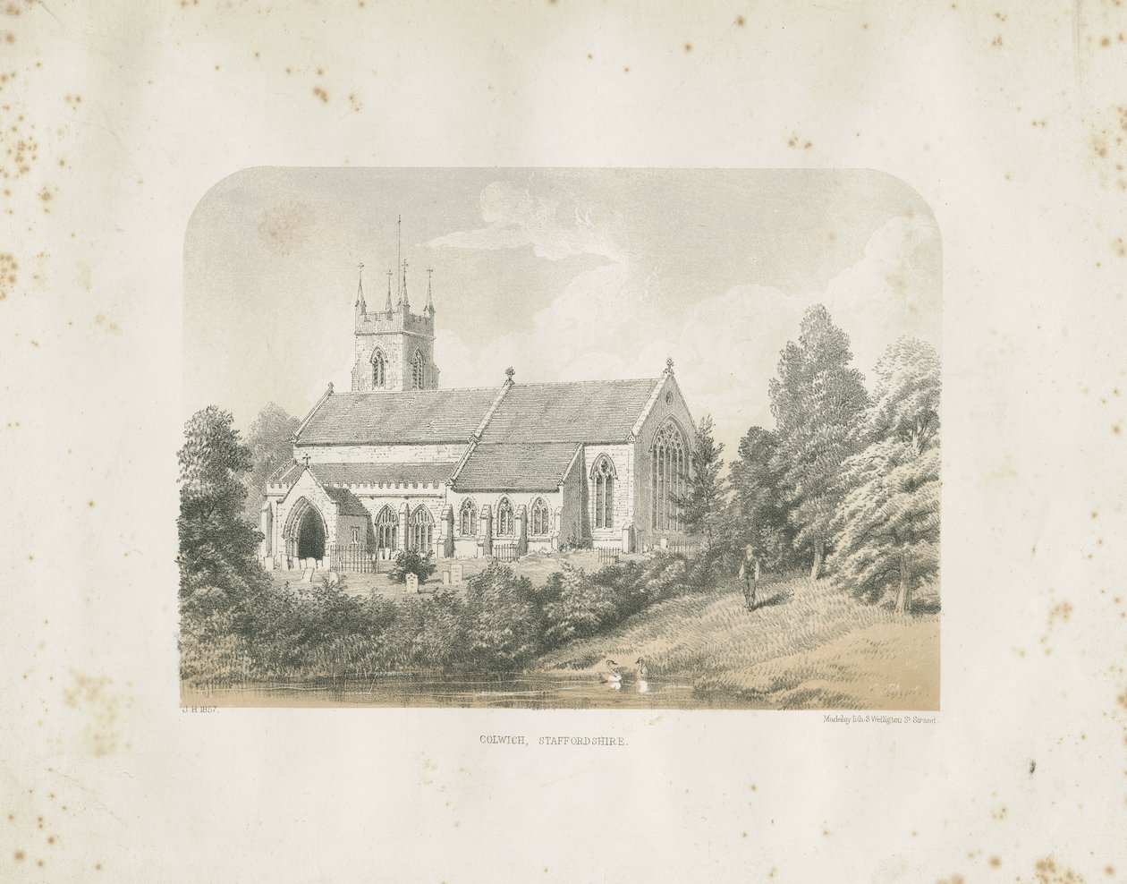 Colwich Church by School English