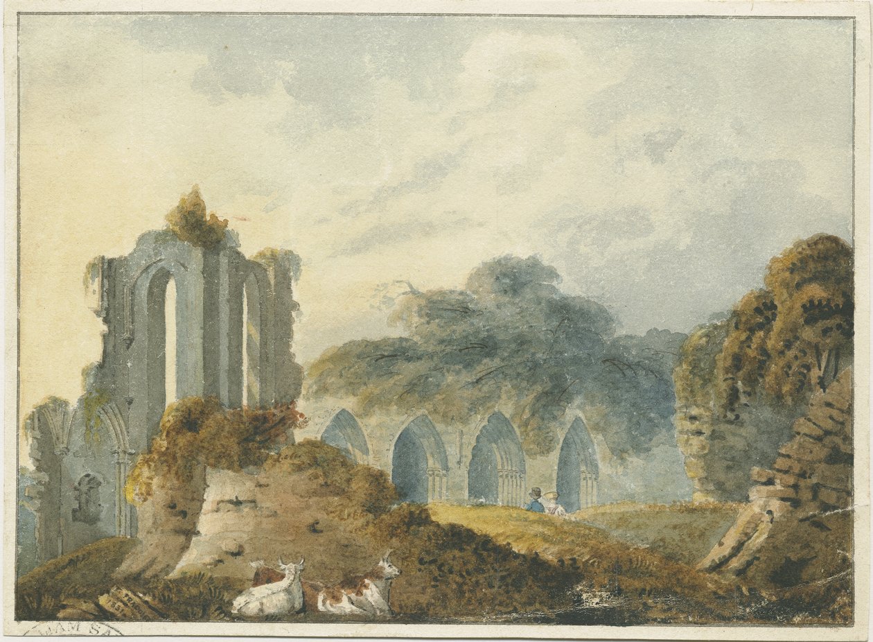 Croxden Abbey by School English
