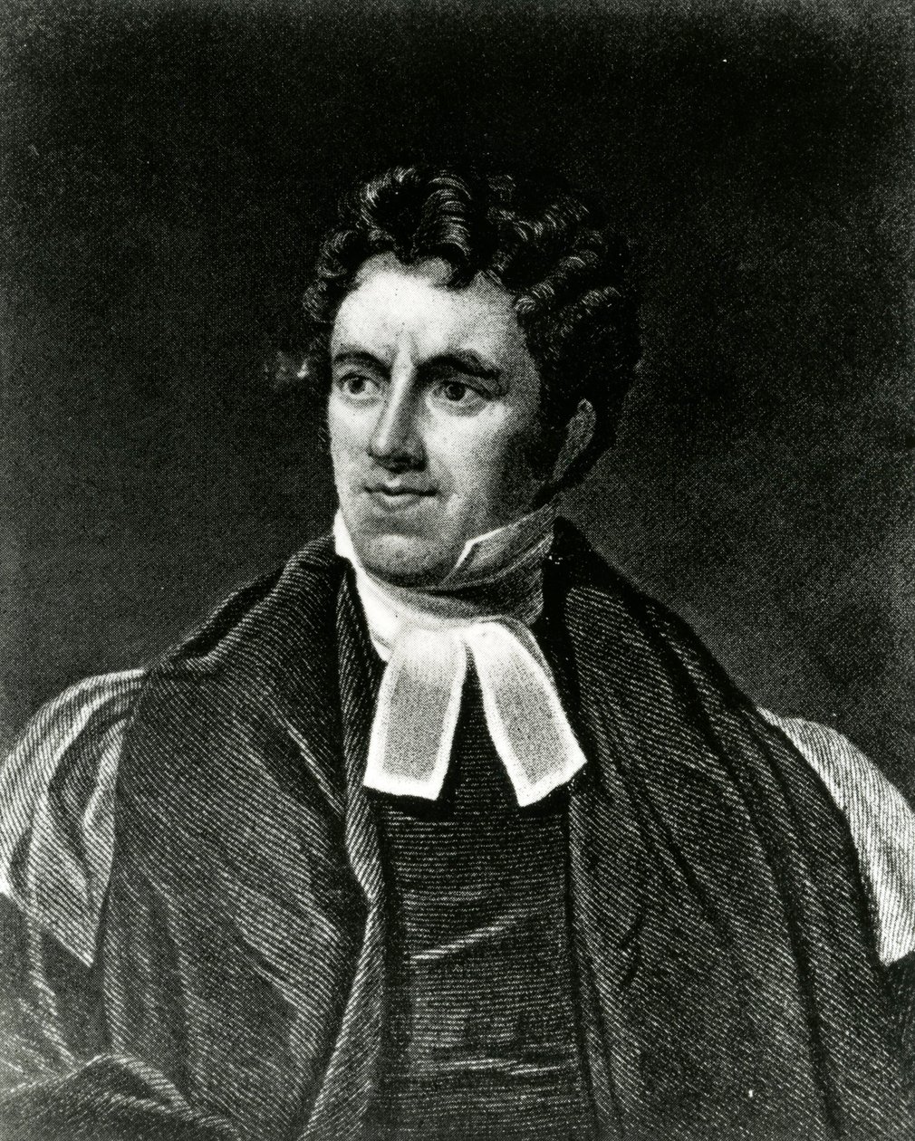 Portrait of Thomas Arnold (engraving) by School English