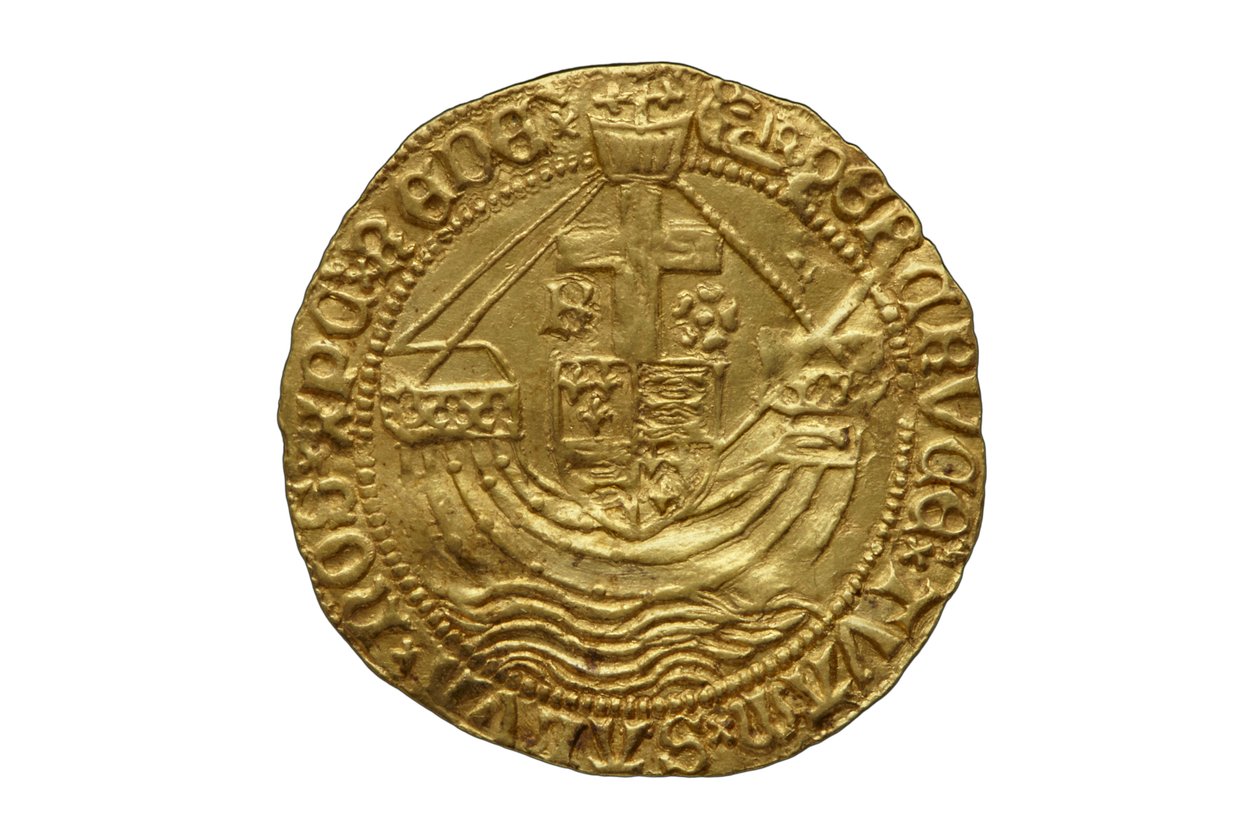 Tudor coin from the Asthall Hoard by School English